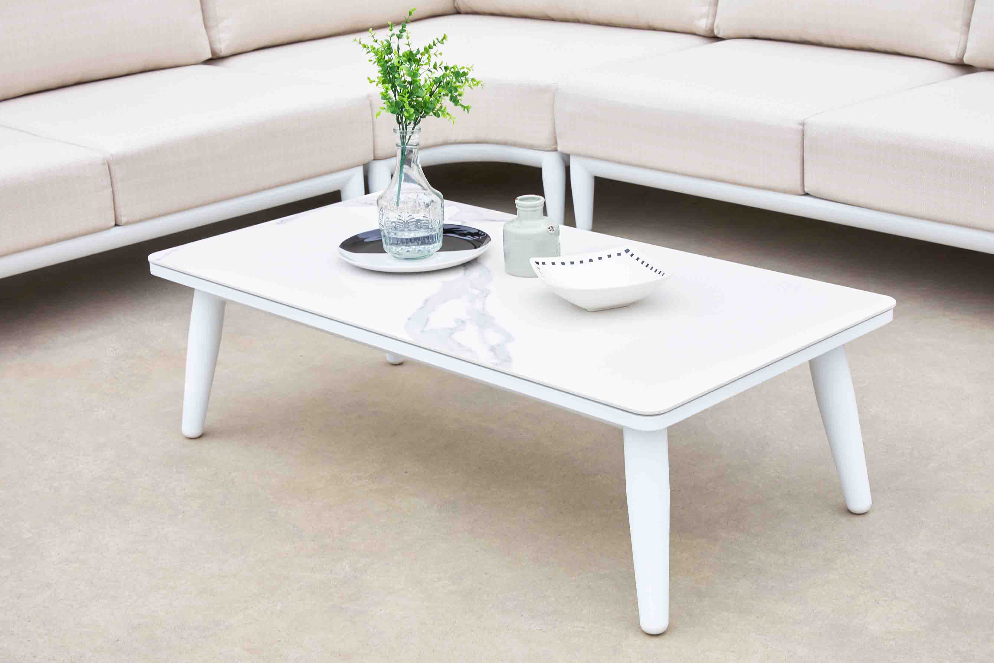 Abella alu coffee table D2