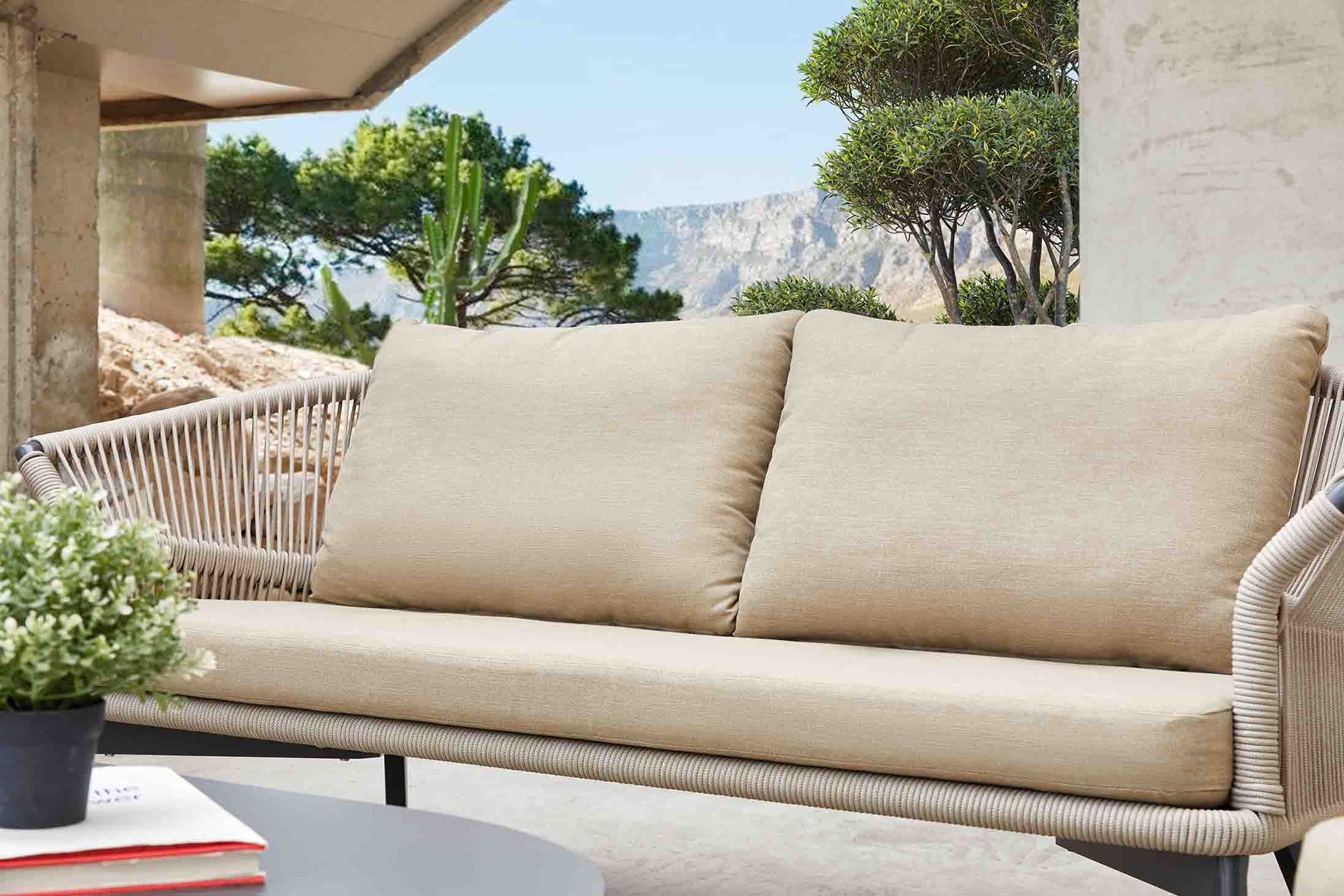 Paris rope 2-seat sofa D2