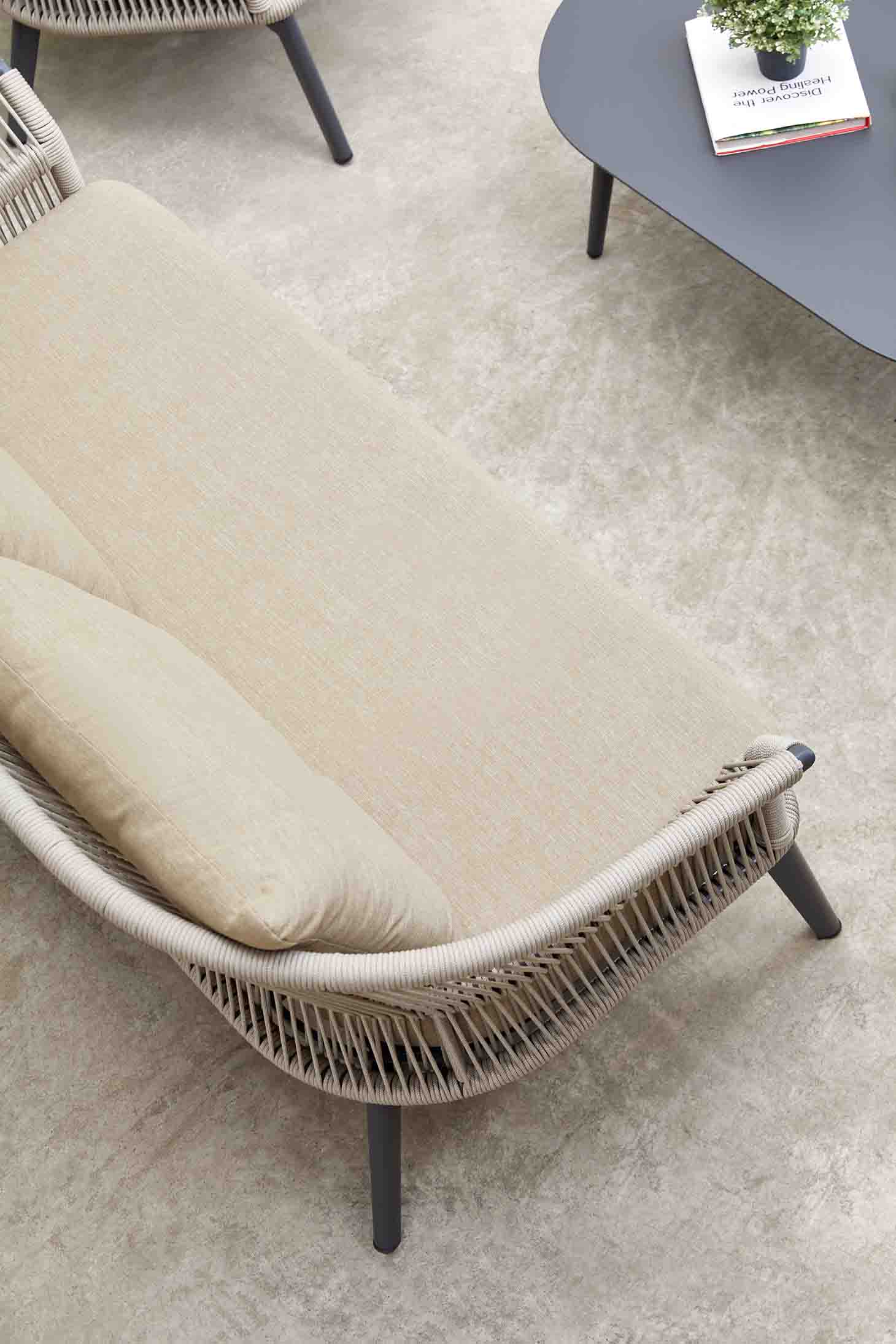 Paris rope 2-seat sofa D3