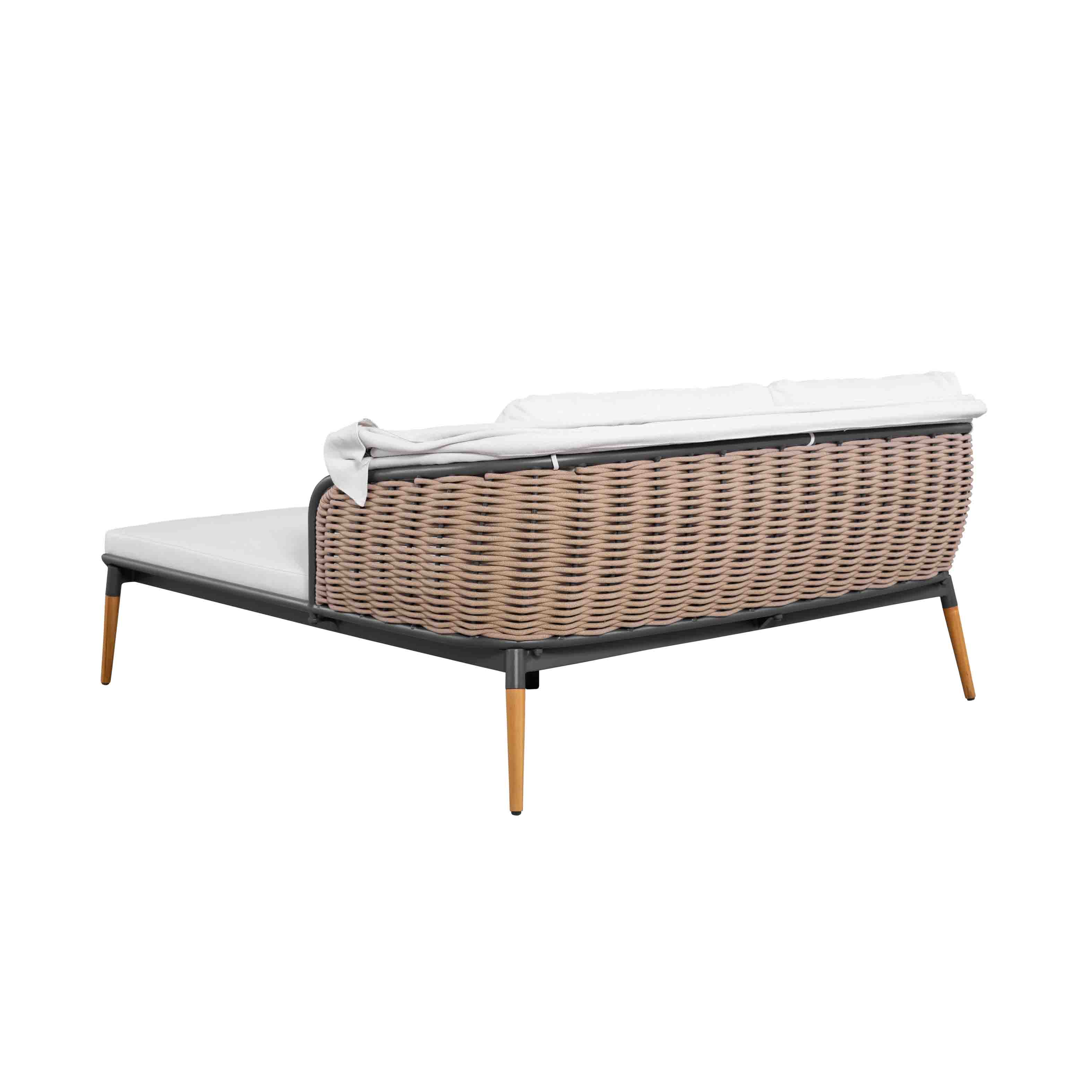 Rococo rope double daybed S6